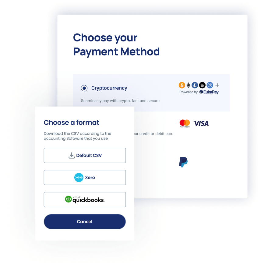 Choose Payment Method